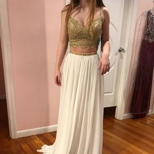 Sherri Hill Two Piece Prom Dress